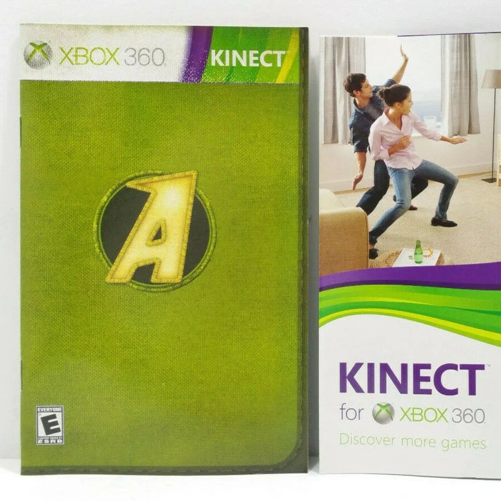 Kinect Adventures (Microsoft Xbox 360, 2010) Video Game 5034E1M